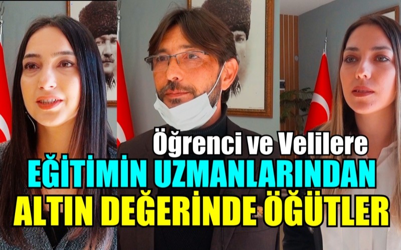 Manavgat Boğaziçi Koleji'nden Altın Değerinde Öğütler