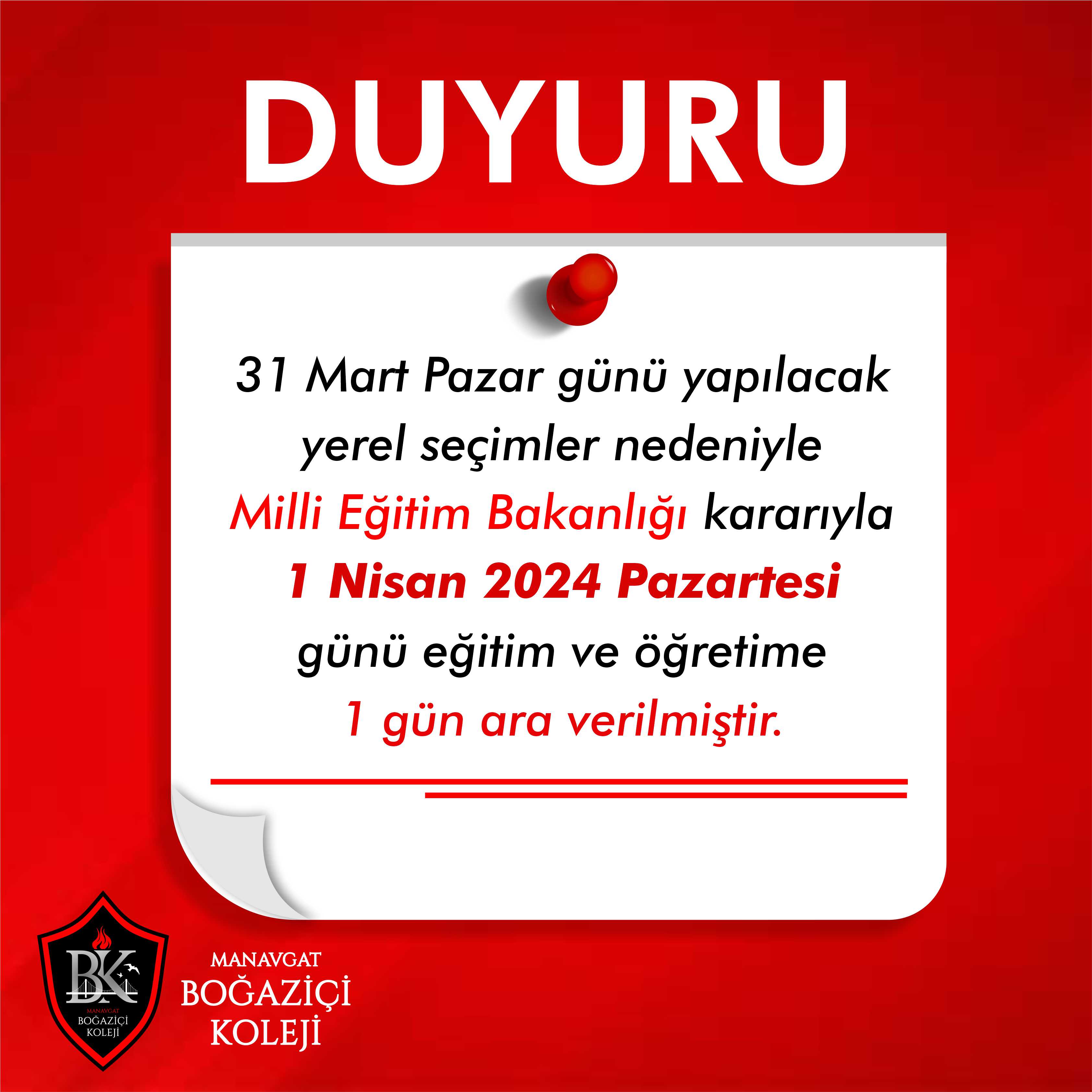31 Mart Pazar
