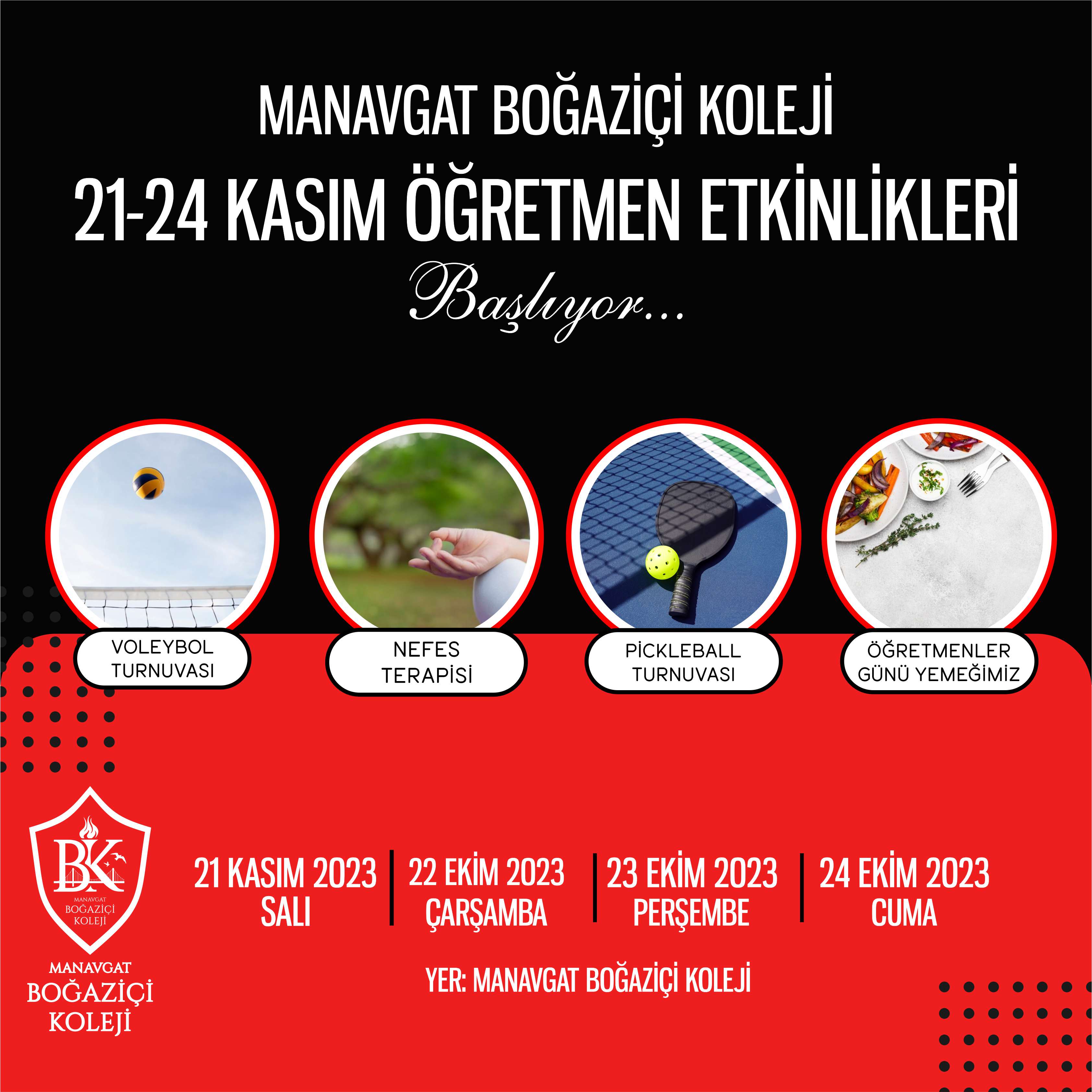 24 Kasım Öğretmenler Günü Kutlamaları