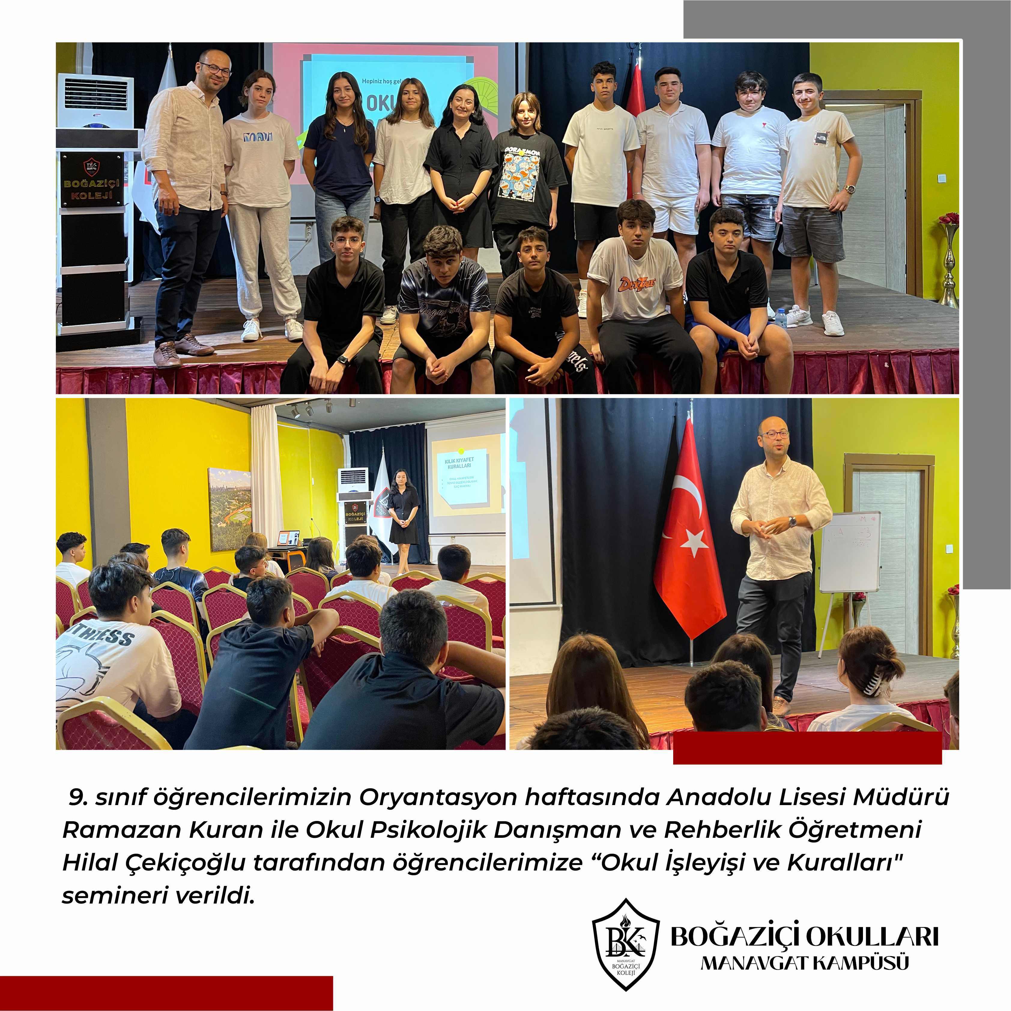 Okul İşleyişi ve Kuralları Semineri