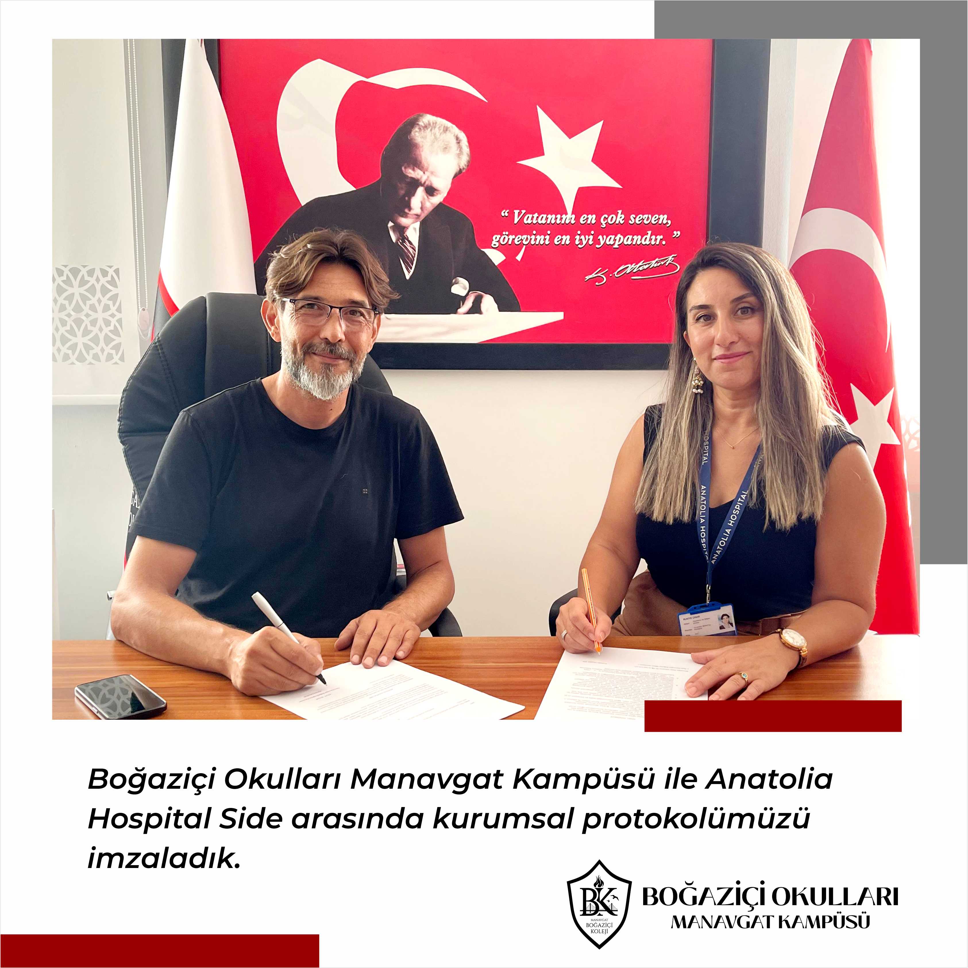 Boğaziçi Okulları Manavgat Kampüsü ile Anatolia Hospital Side 