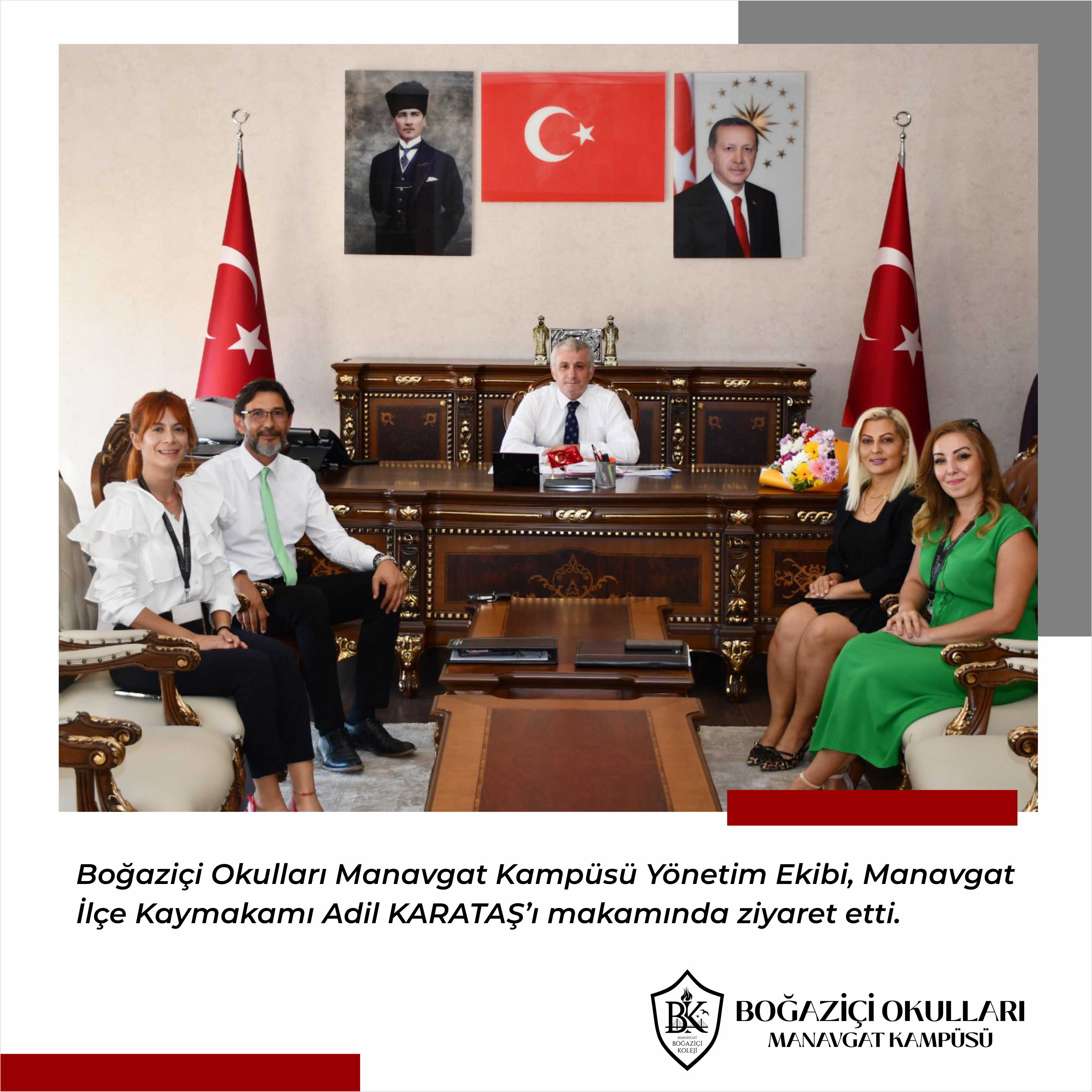 Manavgat İlçe Kaymakamlığı Ziyareti