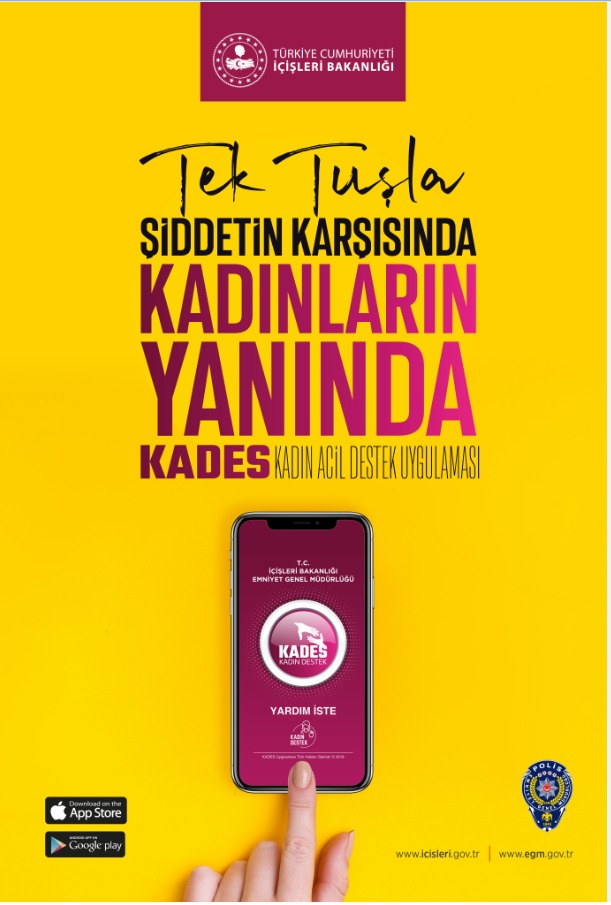 Şiddetin Karşısında, Kadının Yanında!